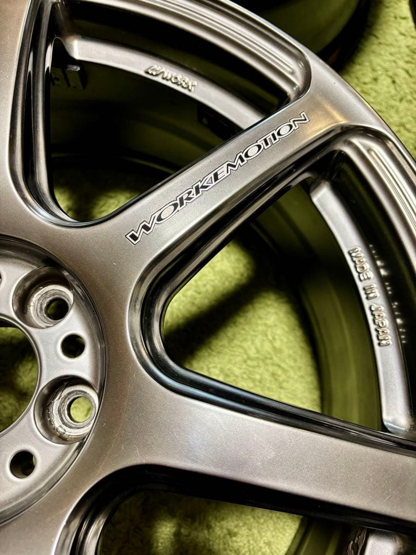 【すあ】WORK EMOTION 18インチワーク T7R ホイール4本