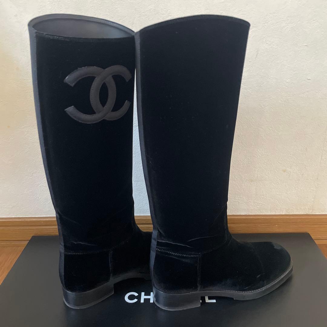 CHANEL ロングブーツ