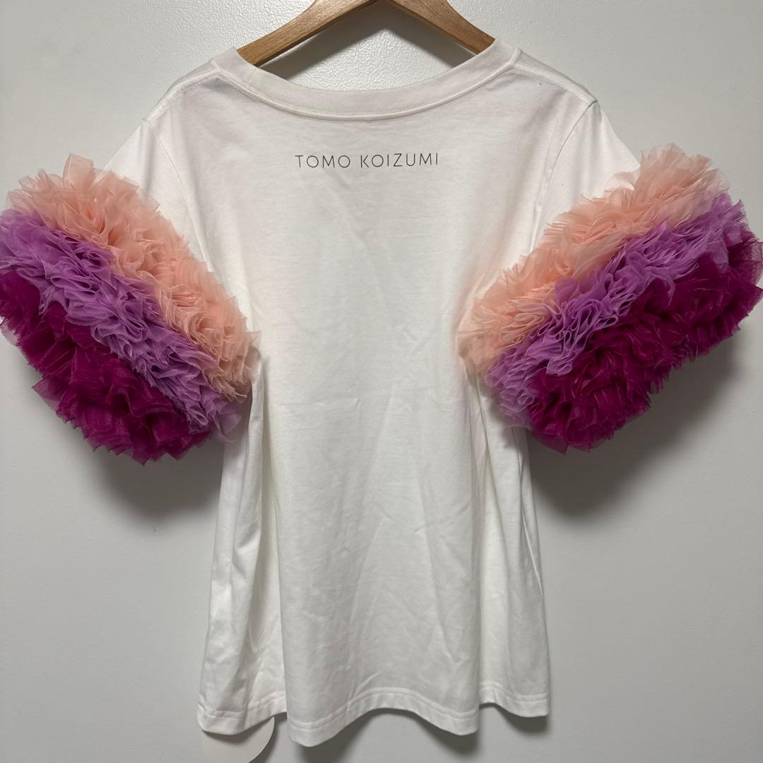 TOMO KOIZUMI ラッフルスリーブ Tシャツ