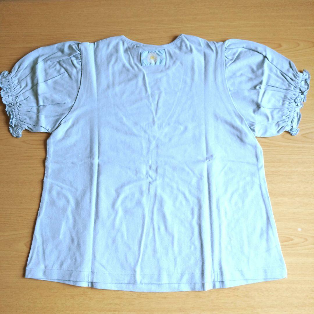 ピンクハウス♡２０２３夏♡半袖Ｔシャツ　カットソー　ブルーグレー　Ｌ