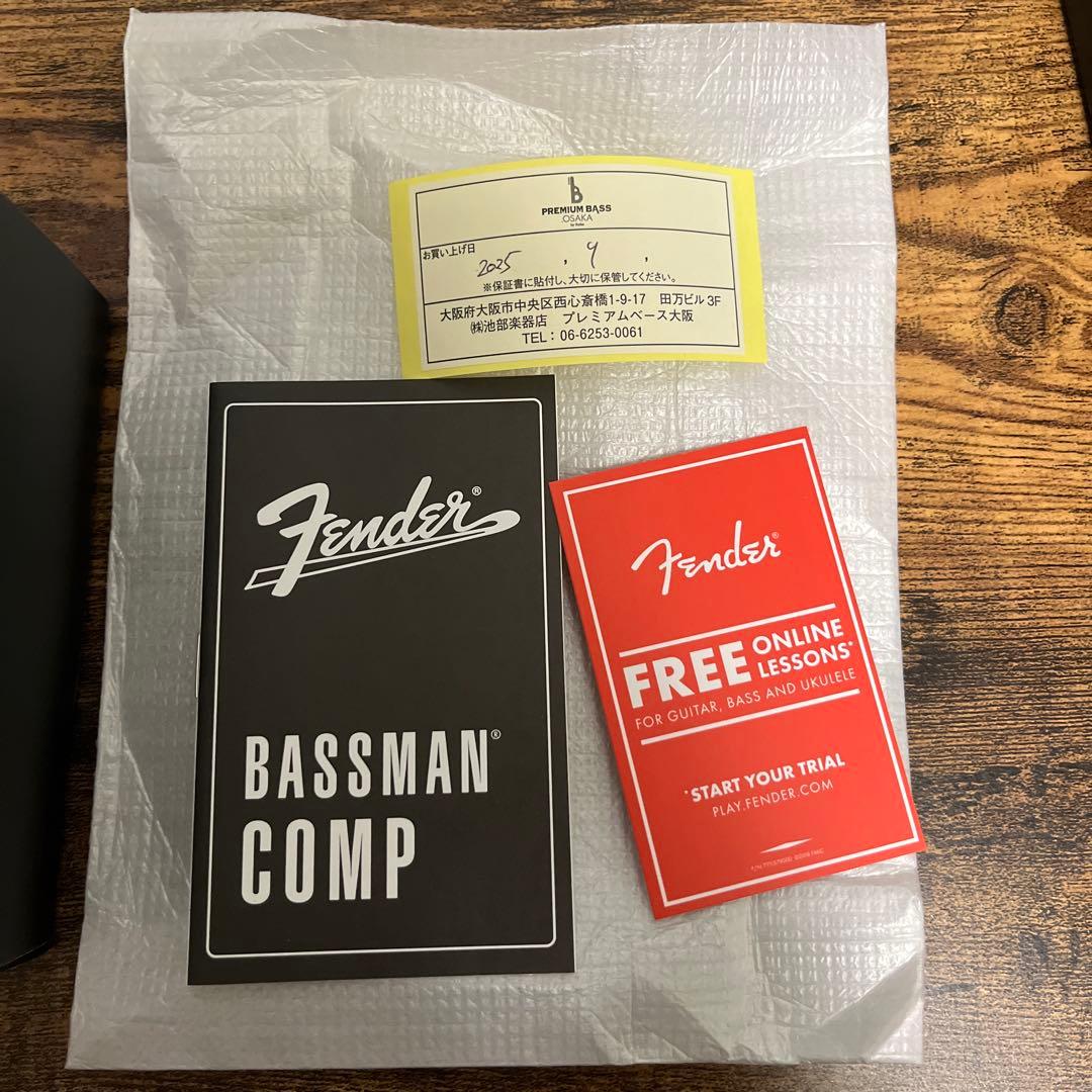 Fender BASSMAN COMP ベースエフェクター