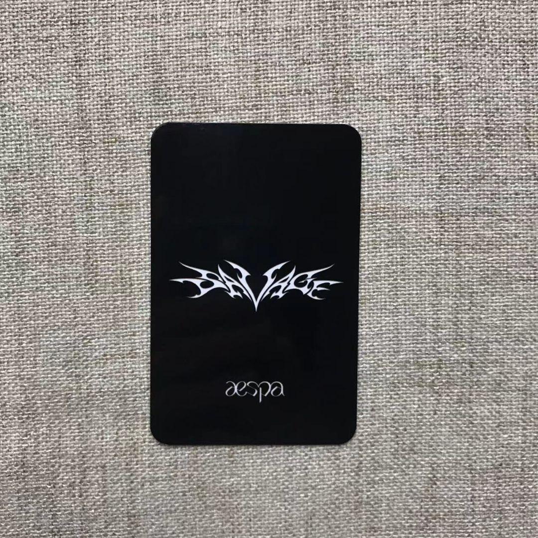 aespa ウィンター Savage deluxe box sgs トレカ