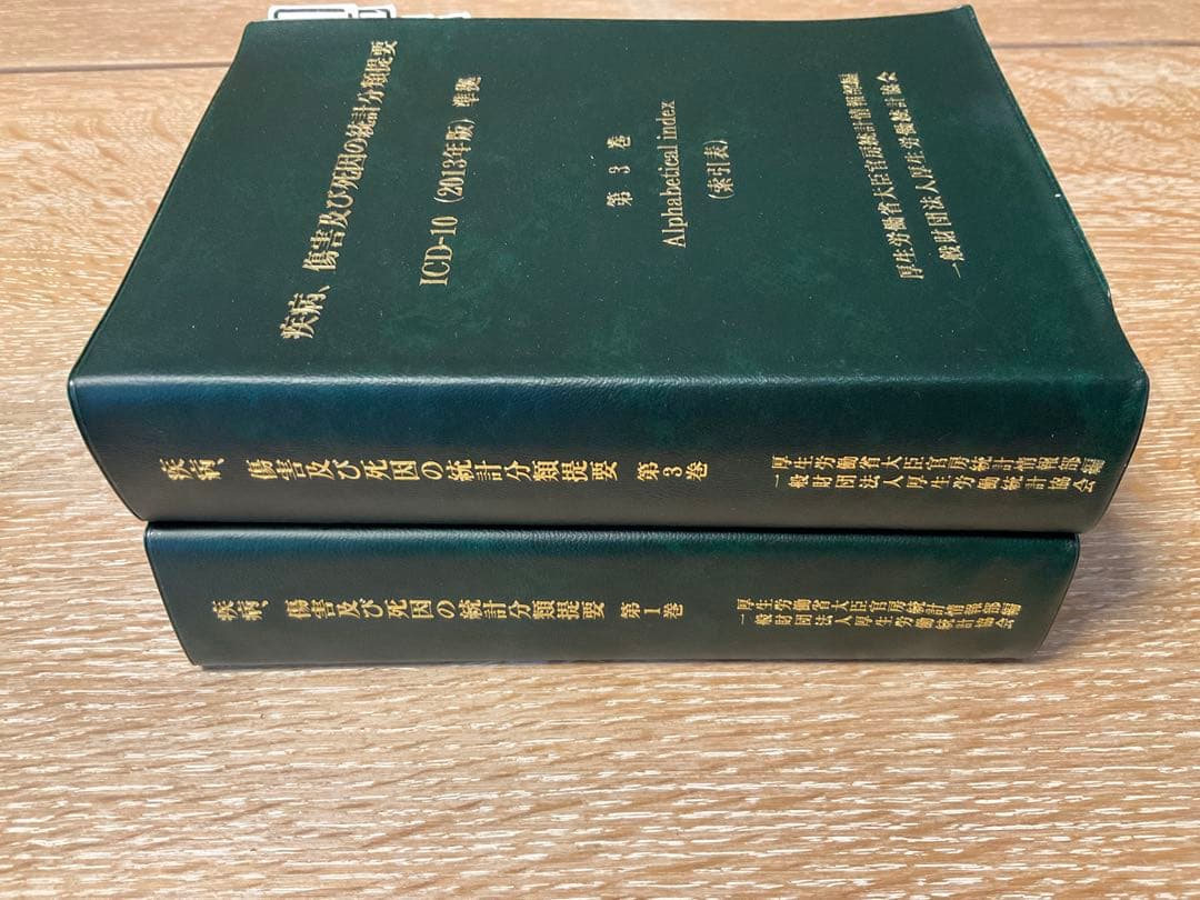 診療情報管理士 ICD-10 分類概要第1巻 分類概要第3巻