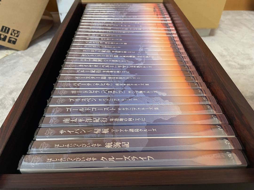 新品30枚 セット 豪華客船世界一周の旅 日本発104日間クルーズ DVDセット