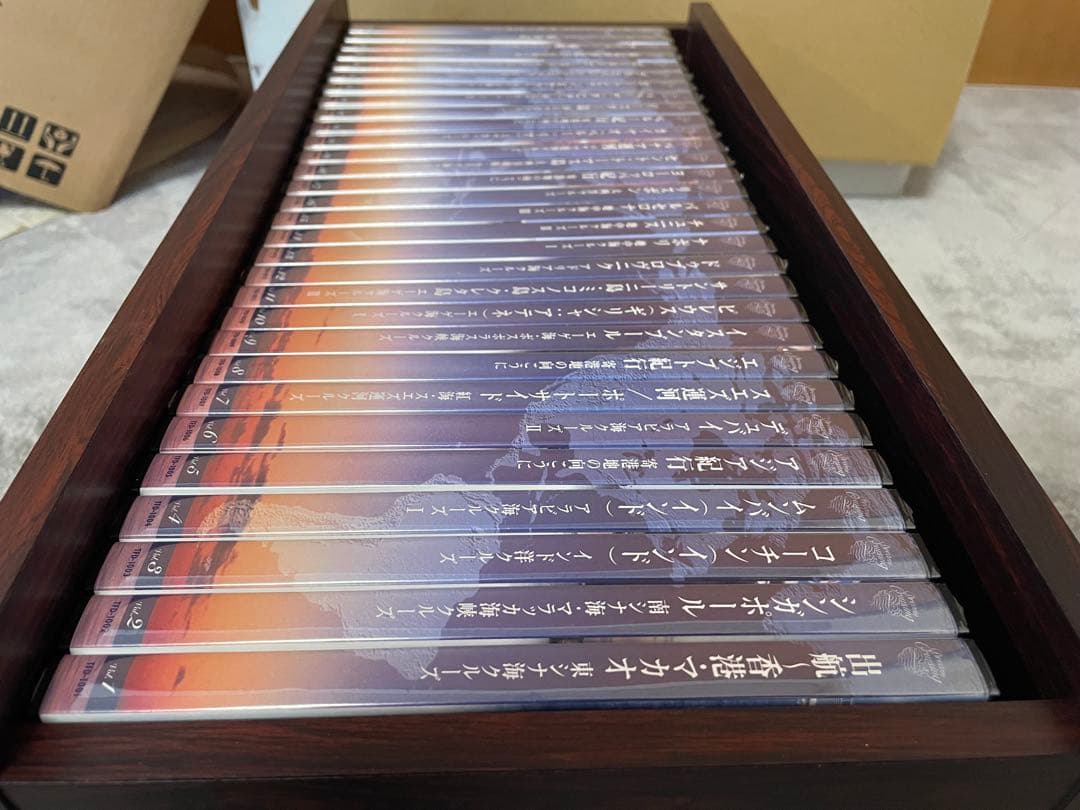 新品30枚 セット 豪華客船世界一周の旅 日本発104日間クルーズ DVDセット