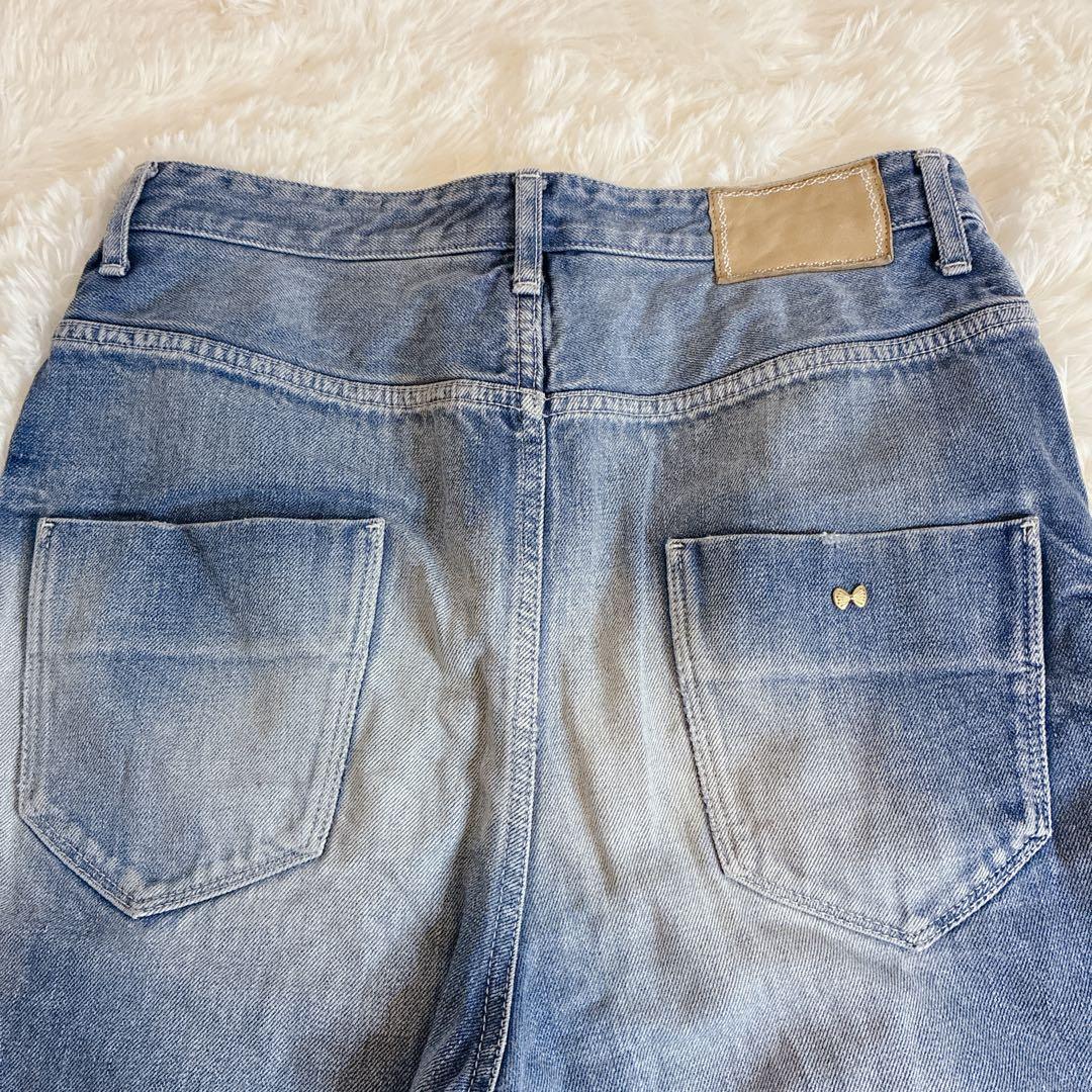 【美品】mina perhonen ミナペルホネン alwaysデニムパンツ38