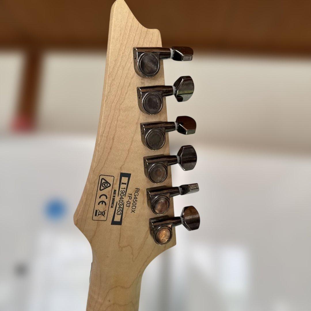 Ibanez RG450DX エレキギター 弦楽器 シャークインレイ