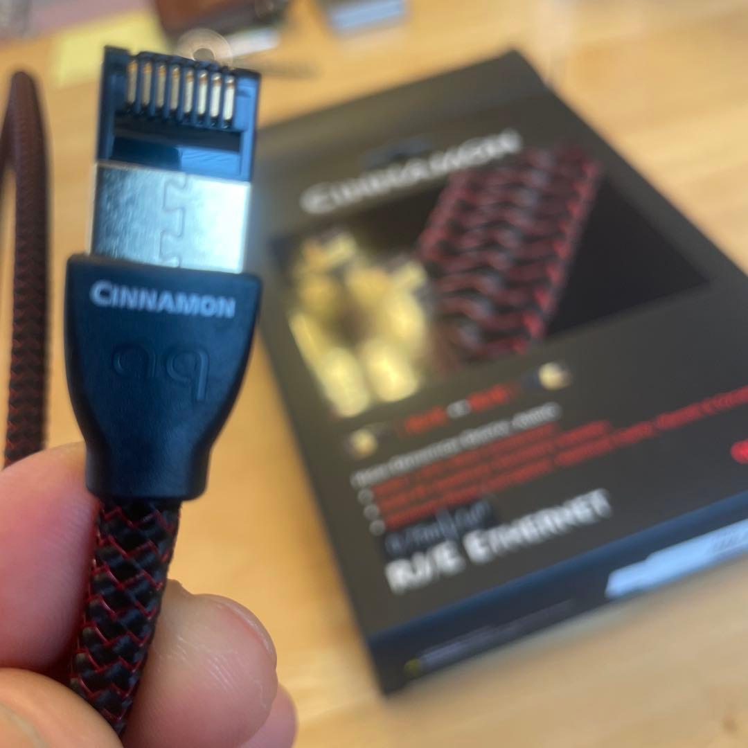 AudioQuest Cinnamon LANケーブル 0.75m
