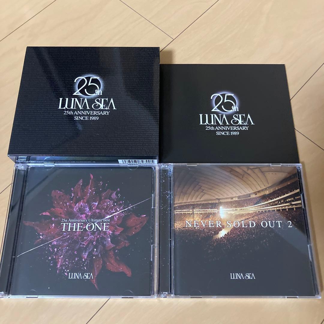 【即購入ok!!】LUNA SEA 25周年ベスト 初回限定BOX盤