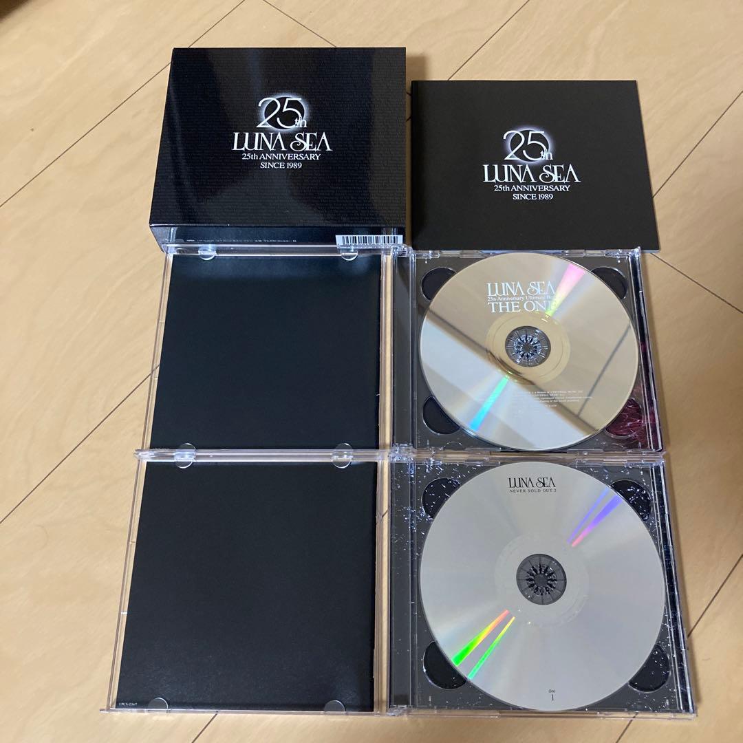 【即購入ok!!】LUNA SEA 25周年ベスト 初回限定BOX盤