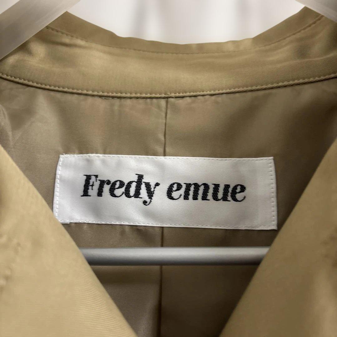 ◇fredy emue◇ 【2026SS】袖ボリュームトレンチコート 36サイズ