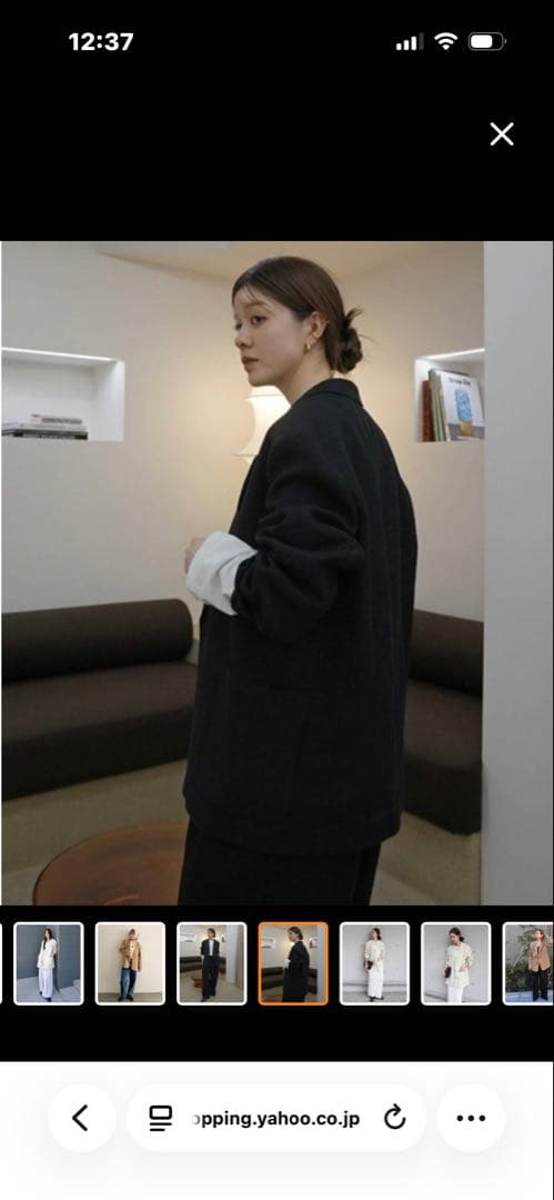 todayful ジャケット Boyfriend Linen Jacket