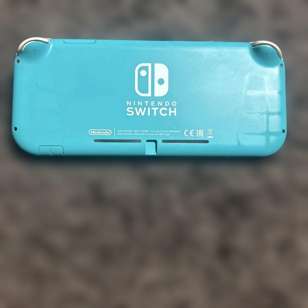 Nintendo Switch Lite ターコイズ 本体 充電器（ジャンク品）