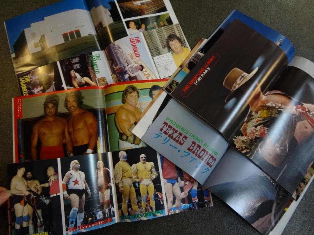 プロレスアルバム●ザ・ファンクス関連４冊セット
