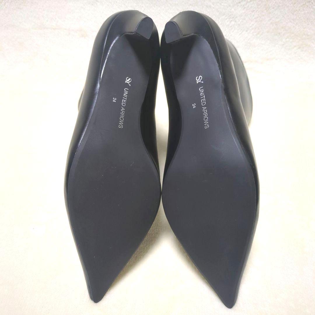 新品未使用品✨️SY ユナイテッドアローズ　ショートブーツ　ストレート 24