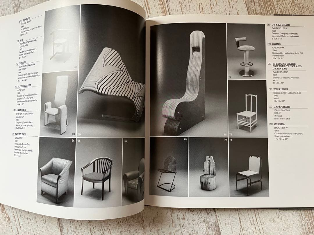 中古 本 397CHAIRS 椅子 世界 397種類の椅子 デザイン 洋書 写真