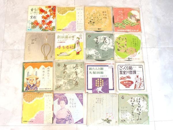 EPレコード 東芝民謡レコード ビクターレコード 音頭 歌謡曲 49枚 Y2K