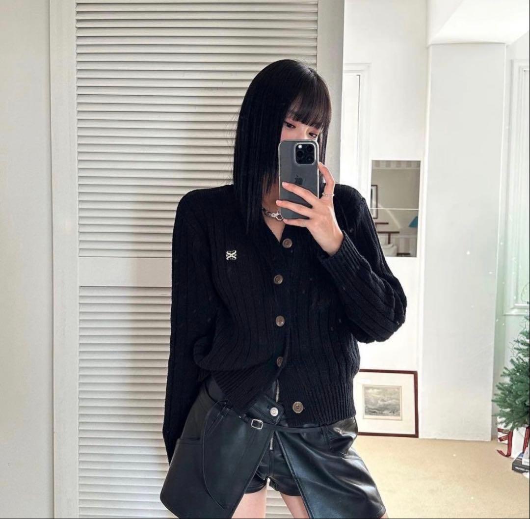 最終値下げ【SATUR】　FARO OVER BOUCLE CARDIGAN