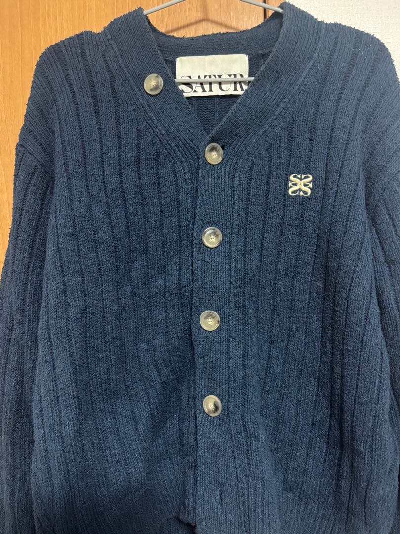 最終値下げ【SATUR】　FARO OVER BOUCLE CARDIGAN