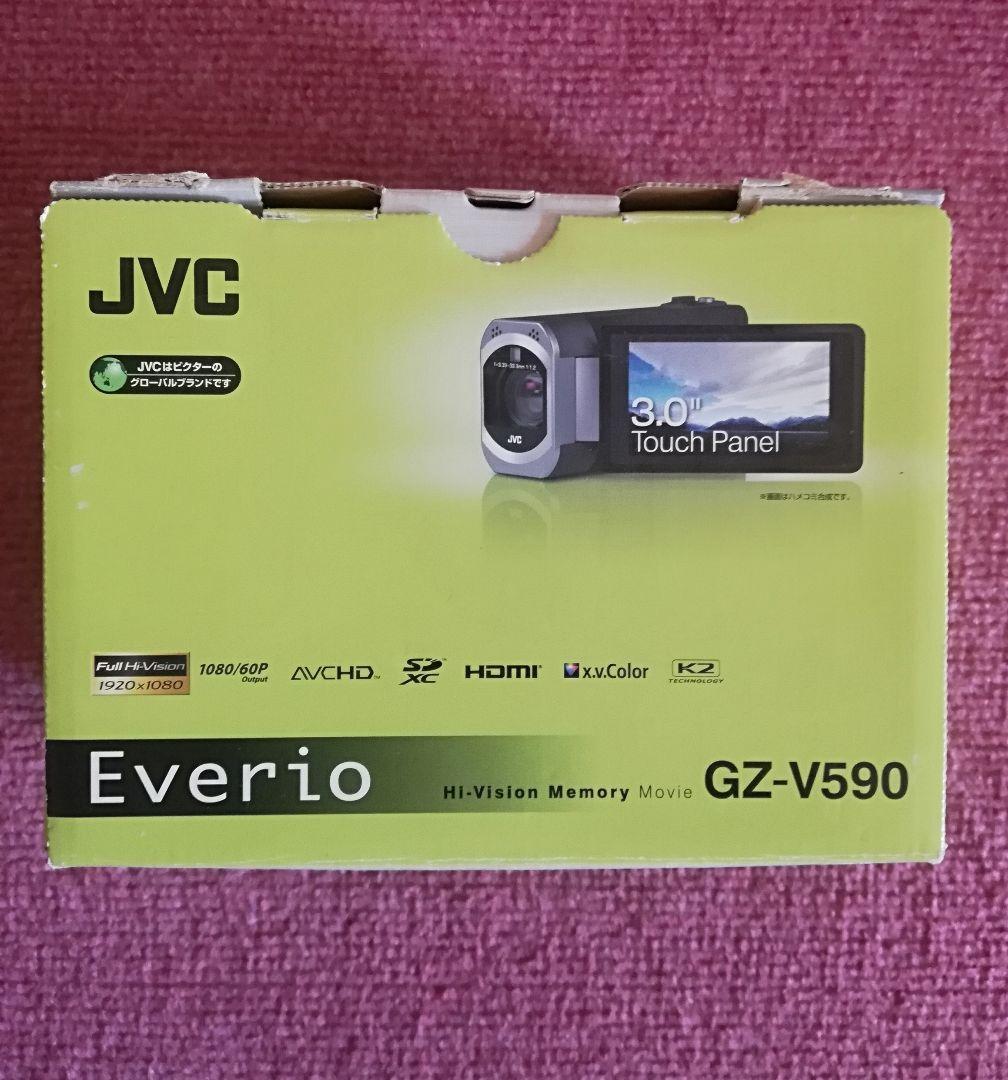 JVC Everio GZ-V590 ビデオカメラ本体セット
