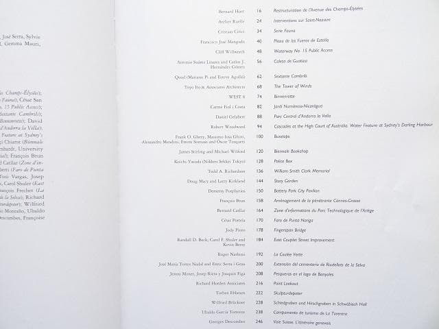 洋書◆風景の要素写真集 本 建築 開発 設計