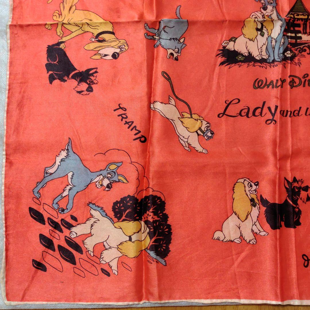 1961年 「わんわん物語」スカーフ Walt Disney,s