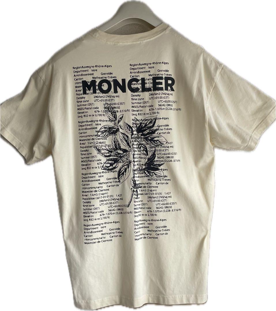 MONCLER Tシャツ クリーム色