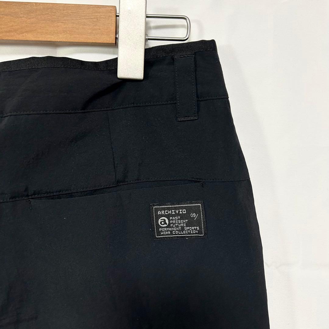 ARCHIVIO アルチビオ　ハーフパンツ 46 黒 ゴルフ　ウェア　軽量