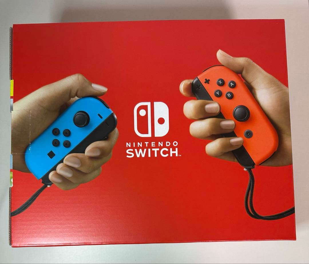 【美品】Nintendo Switch青／赤