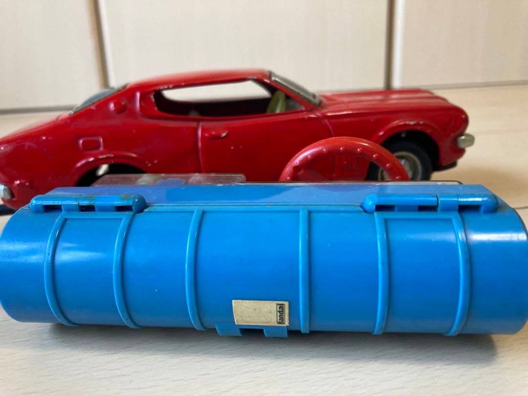 gl551 旧バンダイ バンザイマーク ブルーバード2000GT ブリキ