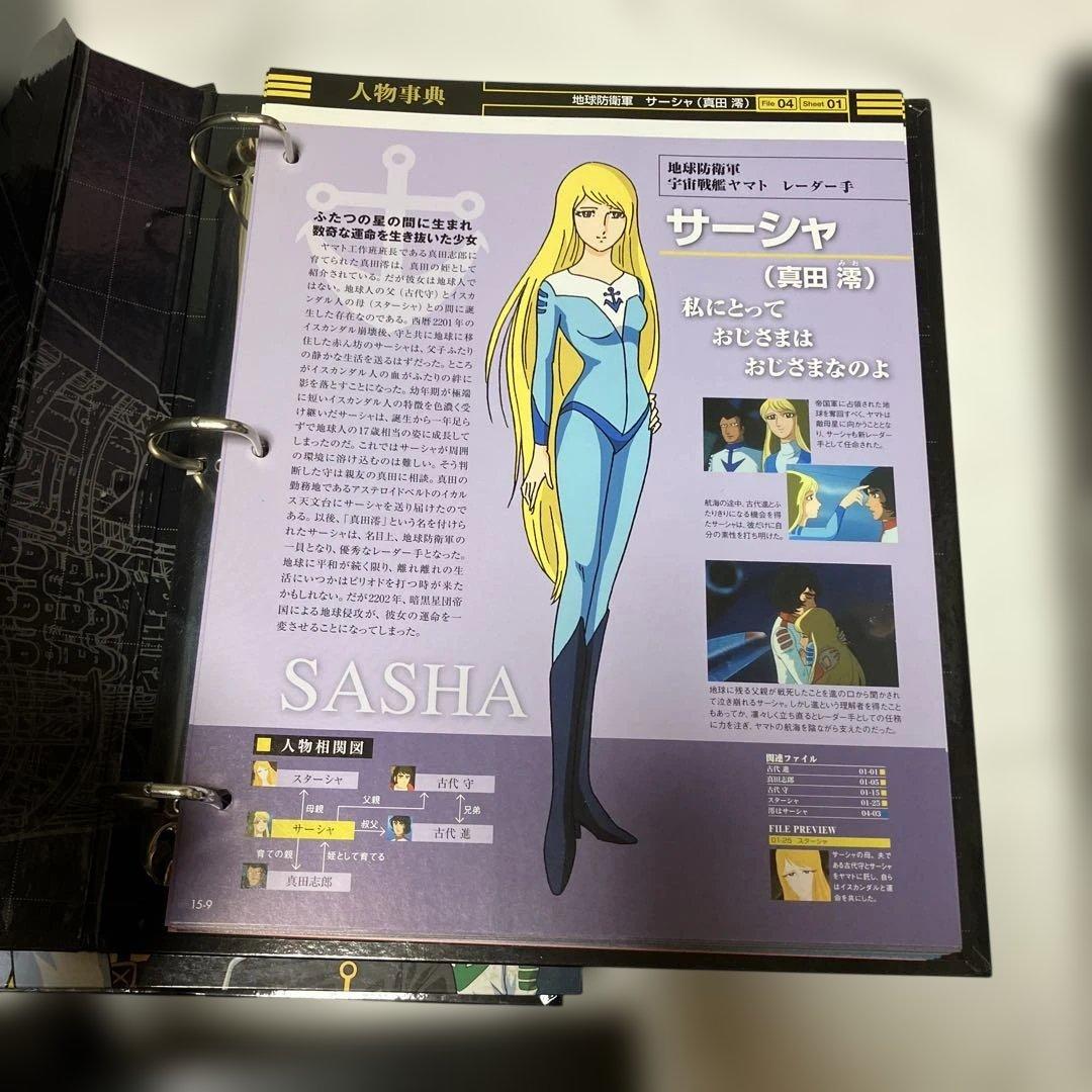 Hデアゴスティーニ 宇宙戦艦ヤマト 週刊オフィシャルファクトファイル フルセット