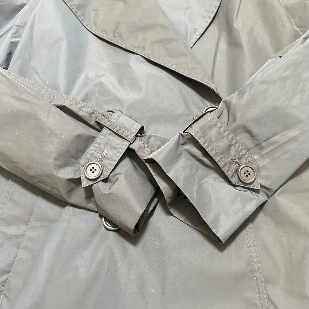theory ナイロンブレンド スプリングコート SLICKER ネイビー S