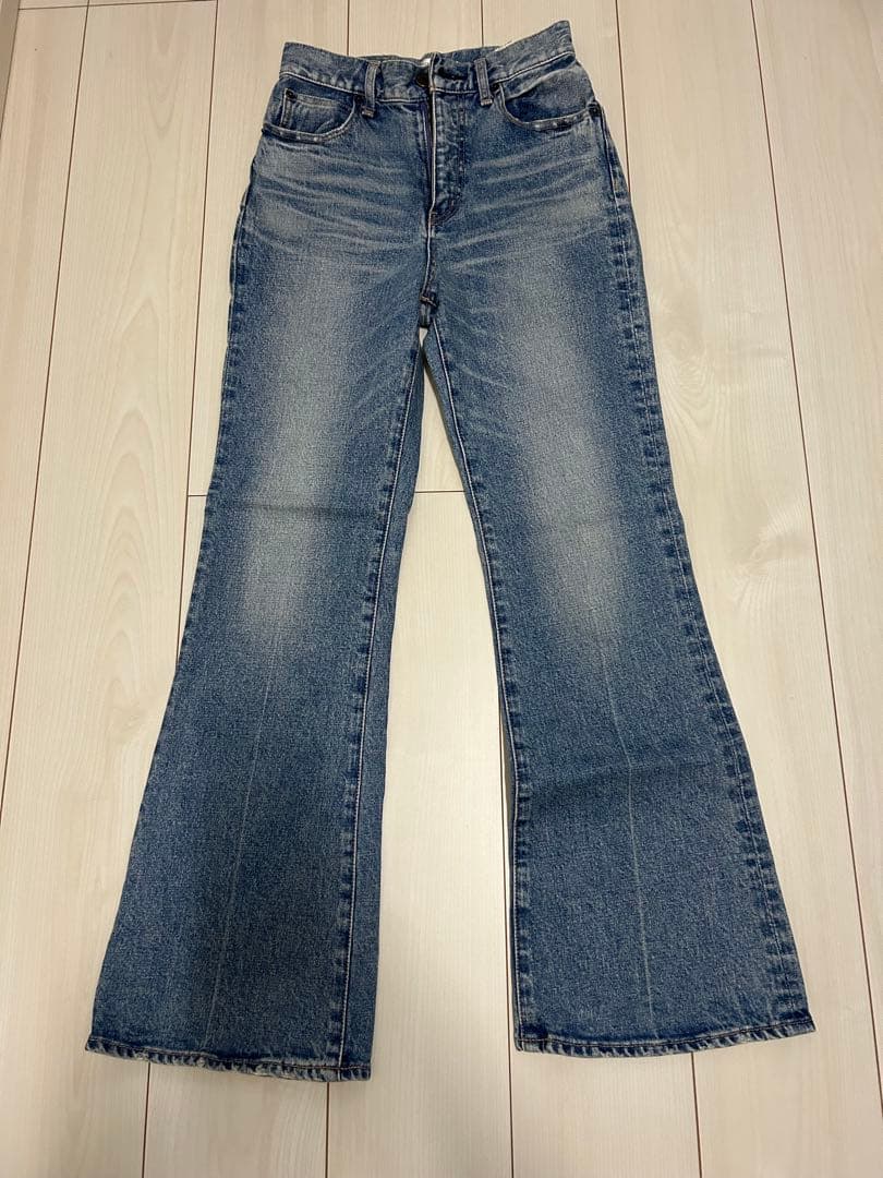 パンツ MVS FLARE MOUSSY BLUE 25