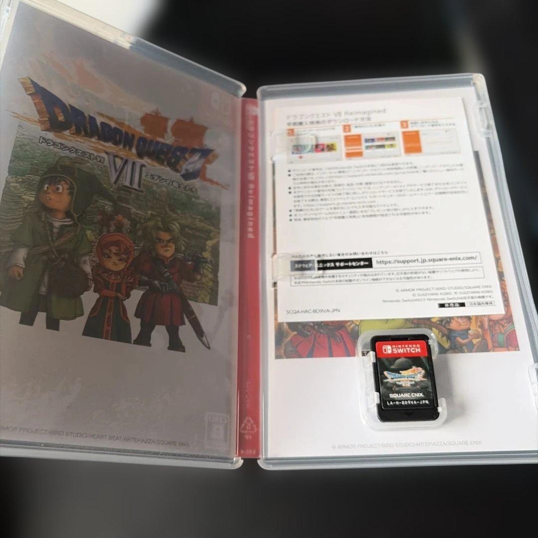 Switch ドラゴンクエスト7 Reimagined 早期購入特典未使用