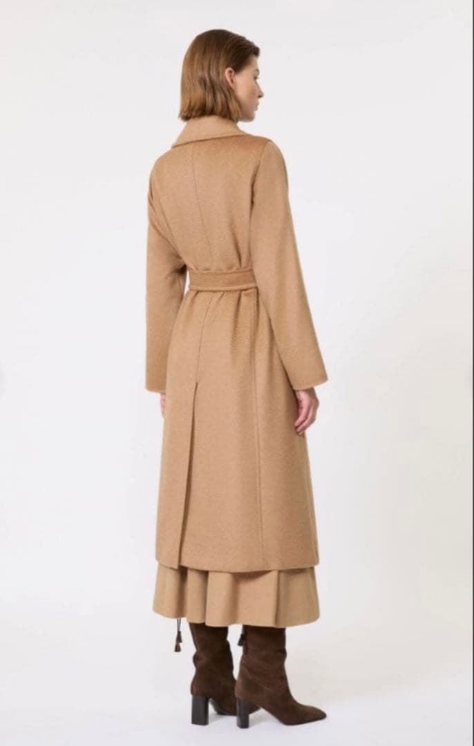 極美品　MAX MARA マニュエラコート　ベージュ40