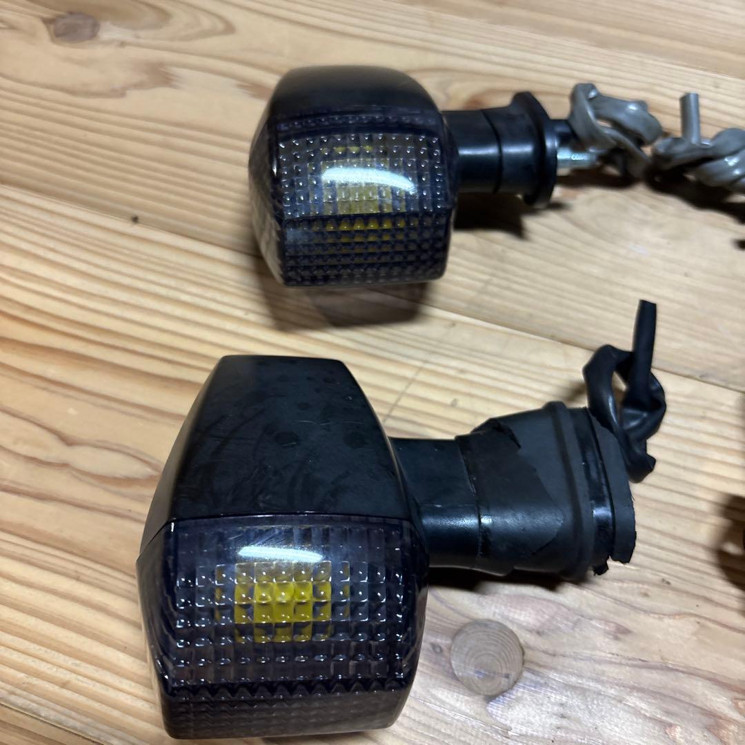 zrx1200 zrx1100純正ウインカー　ライトスモークレンズ付き