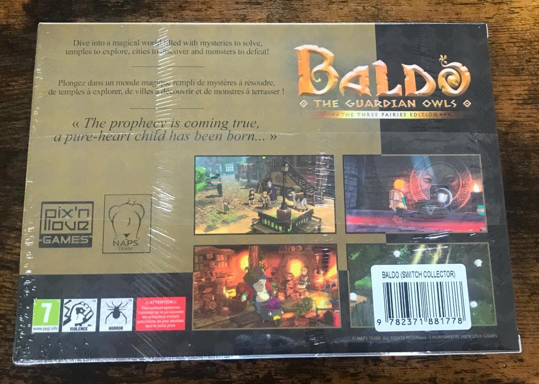 Baldo: The Guardian Owls 新品未開封 Switch
