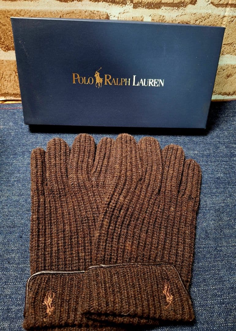 未使用！ポロ・ラルフローレン　Polo Ralph Lauren 手袋　メンズ