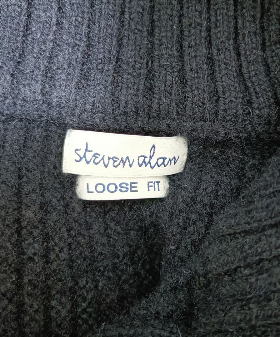 Steven Alan ハミルトンラムズウール ドライバーズ ニット ベスト
