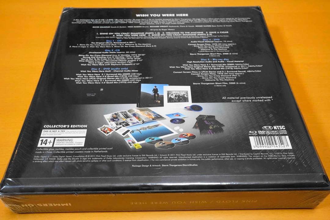 Pink Floyd WishYouWereHereImmersionBox新品