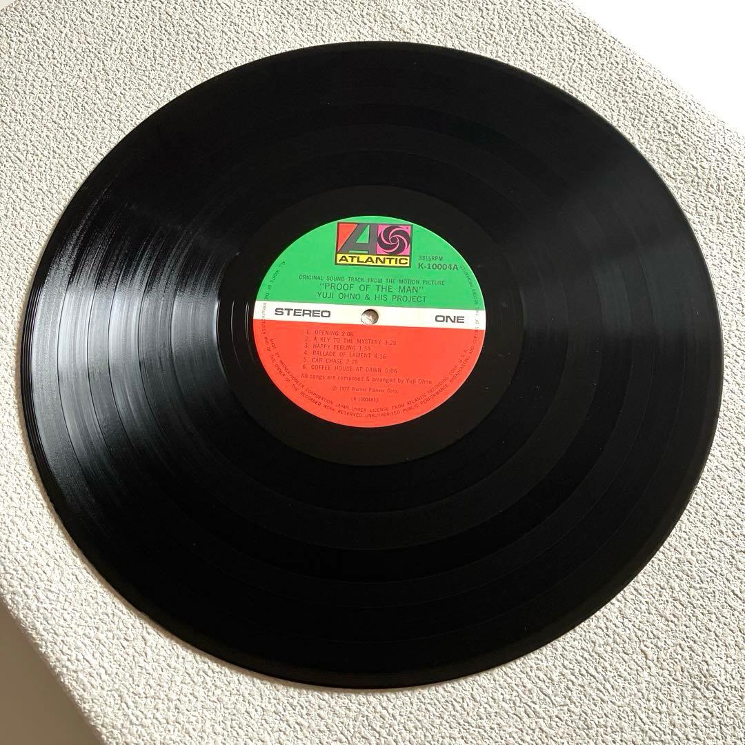 人間の証明 オリジナル・サウンドトラック　LPレコード