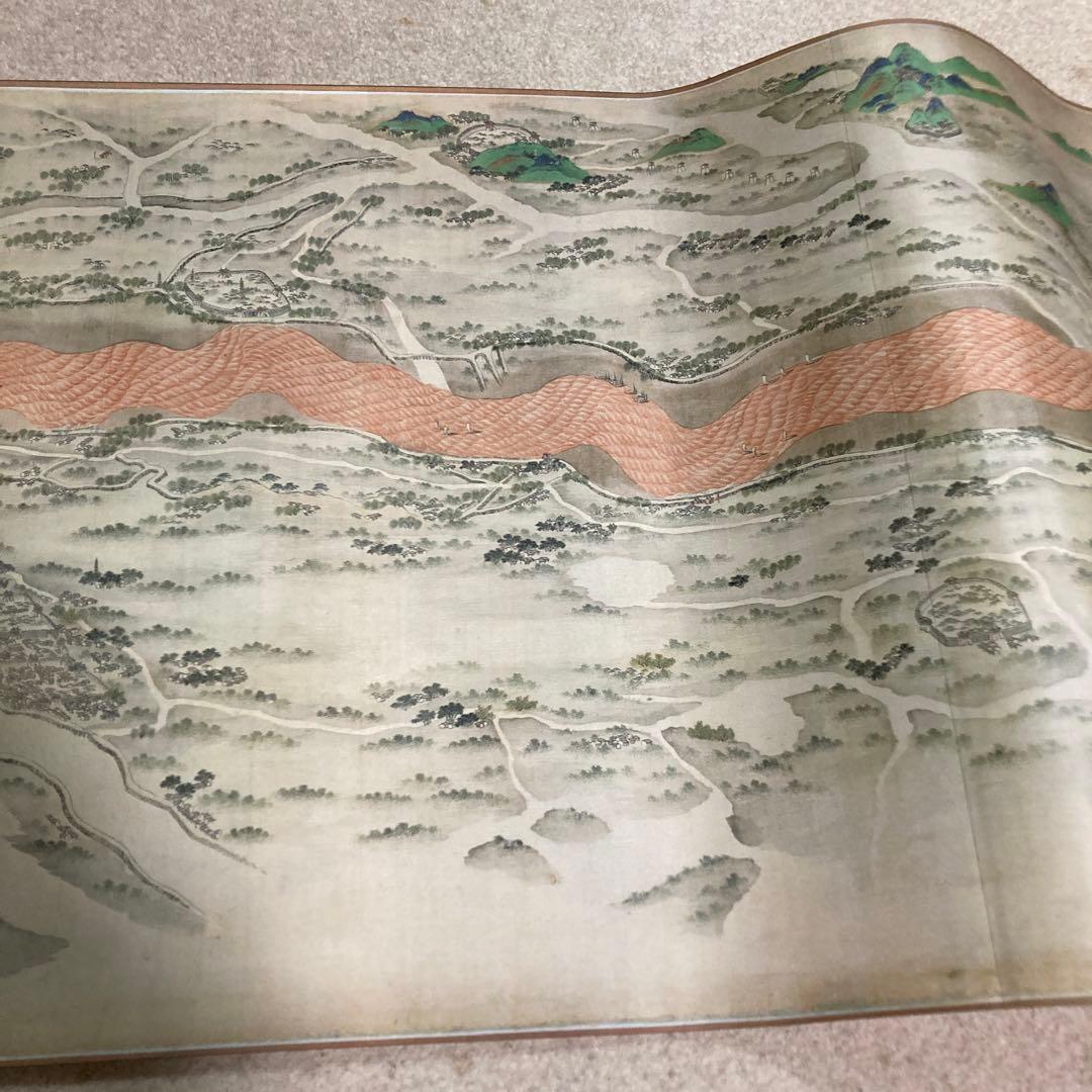 黄河図　台北中央図書館蔵　株二玄社製限定300部の内198番
