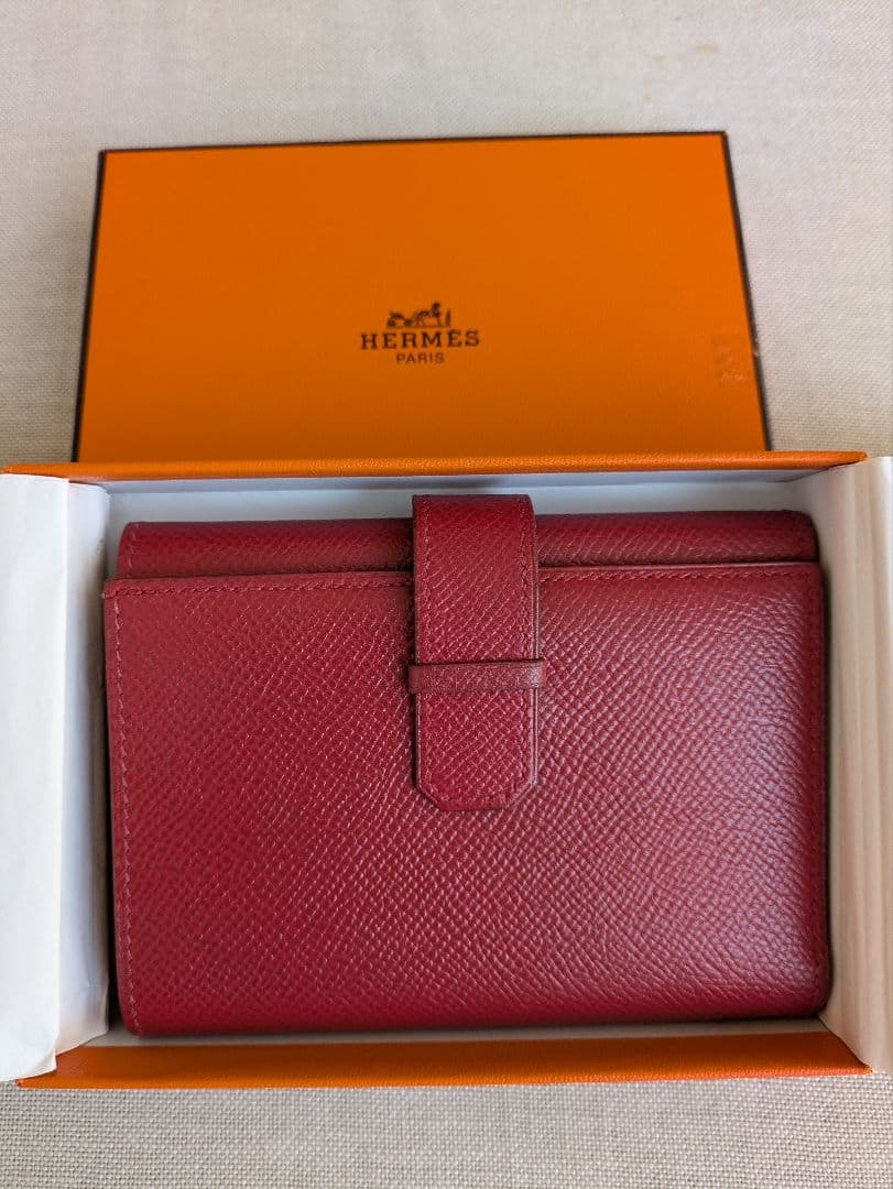 エルメス　ジュラ　コンパクトウォレット　三つ折財布