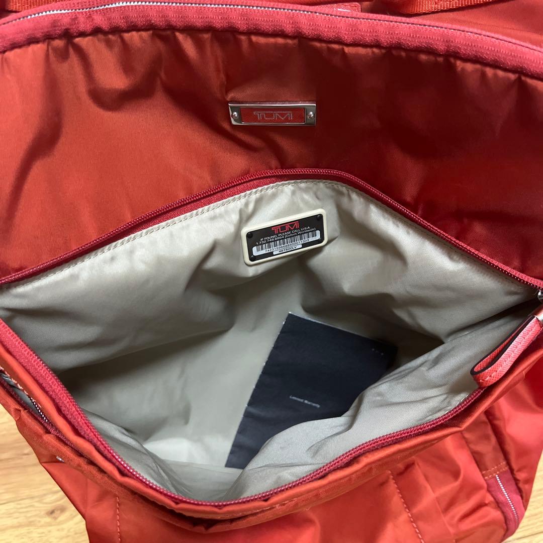 TUMI オレンジ色 キャリーカート 約50cm