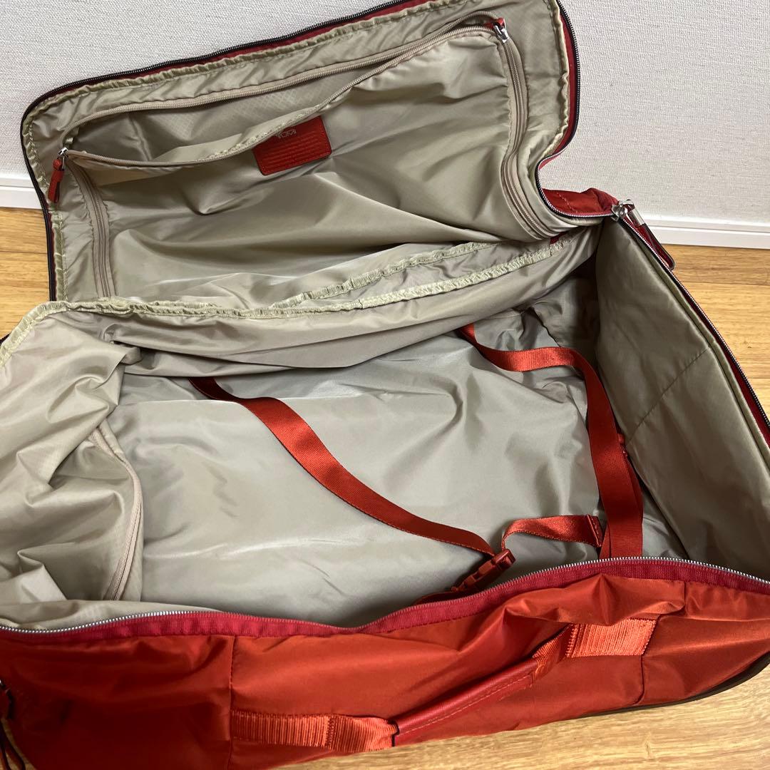 TUMI オレンジ色 キャリーカート 約50cm