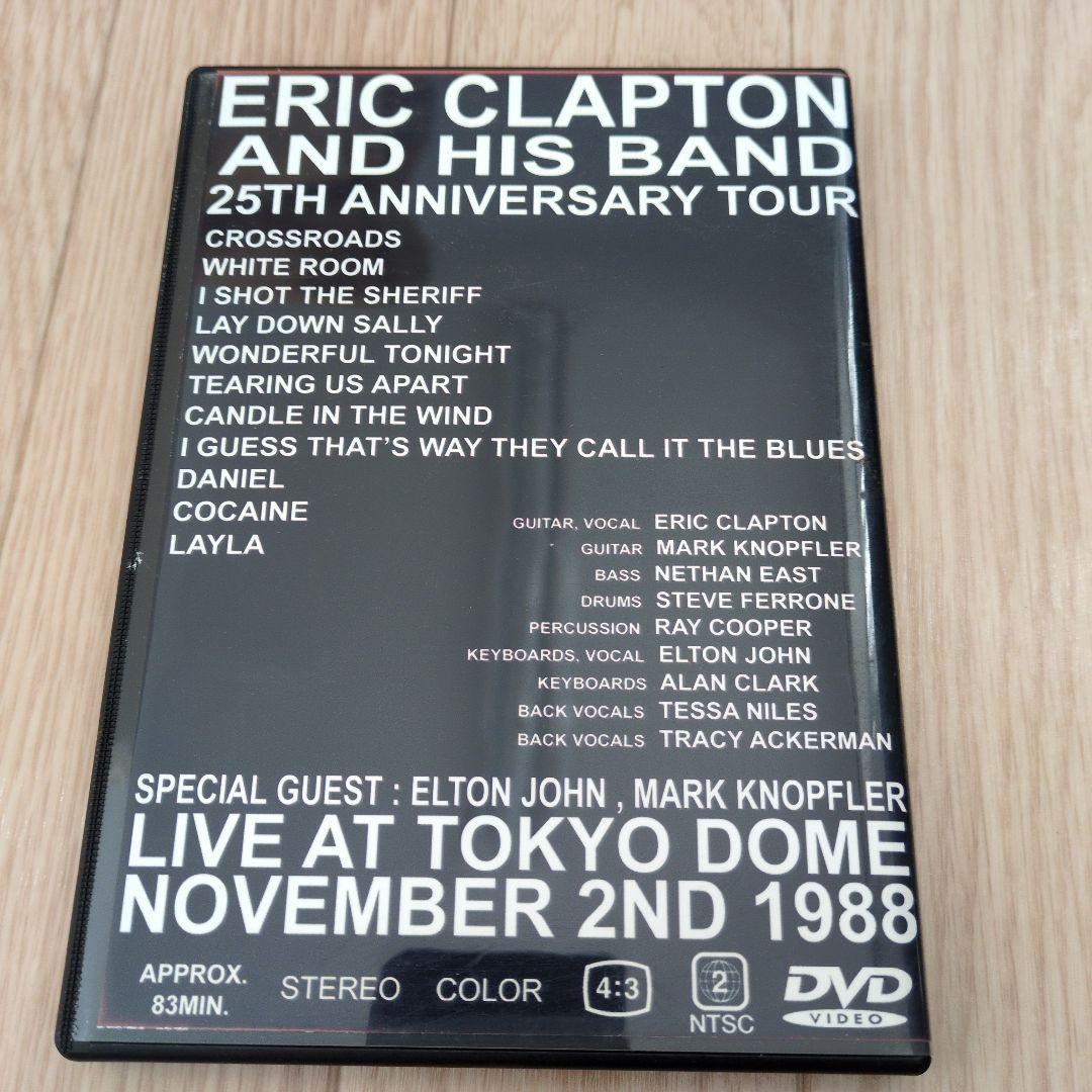 ミュージック Eric Clapton 25th Anniversary Tour DVD