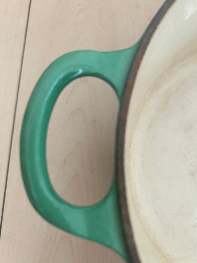 あーり LE CREUSET　ココット ロンド レーシンググリーン22cm