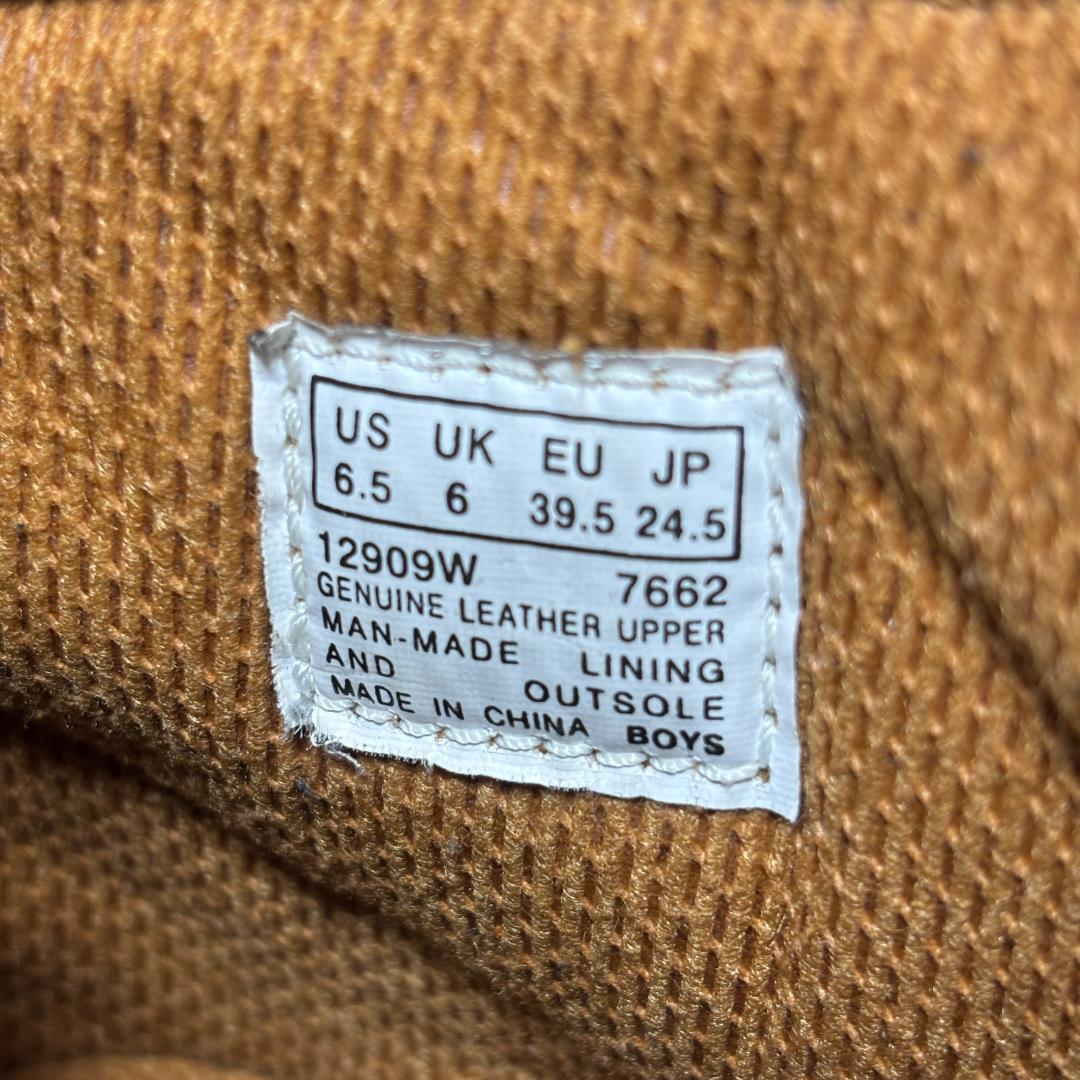 Timberland ティンバーランド イエロー ブーツ 12909W（6.5）