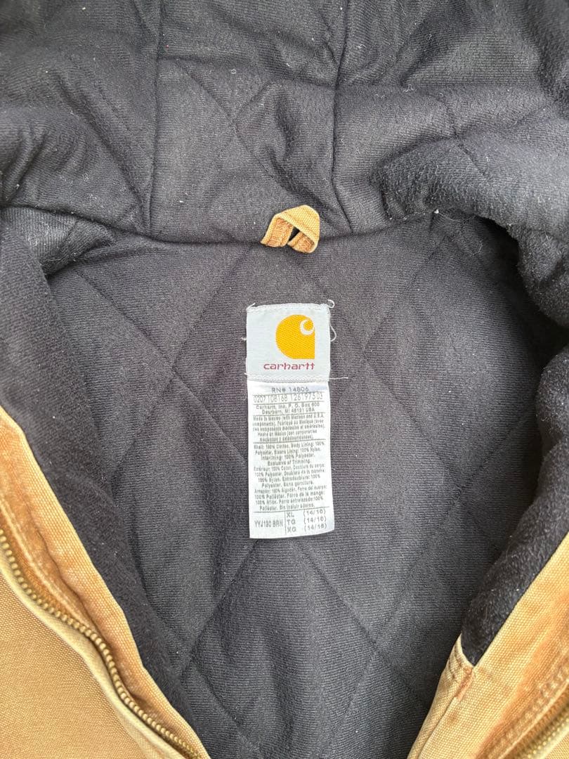 ［古着］Carhartt アクティブジャケット ブラウン