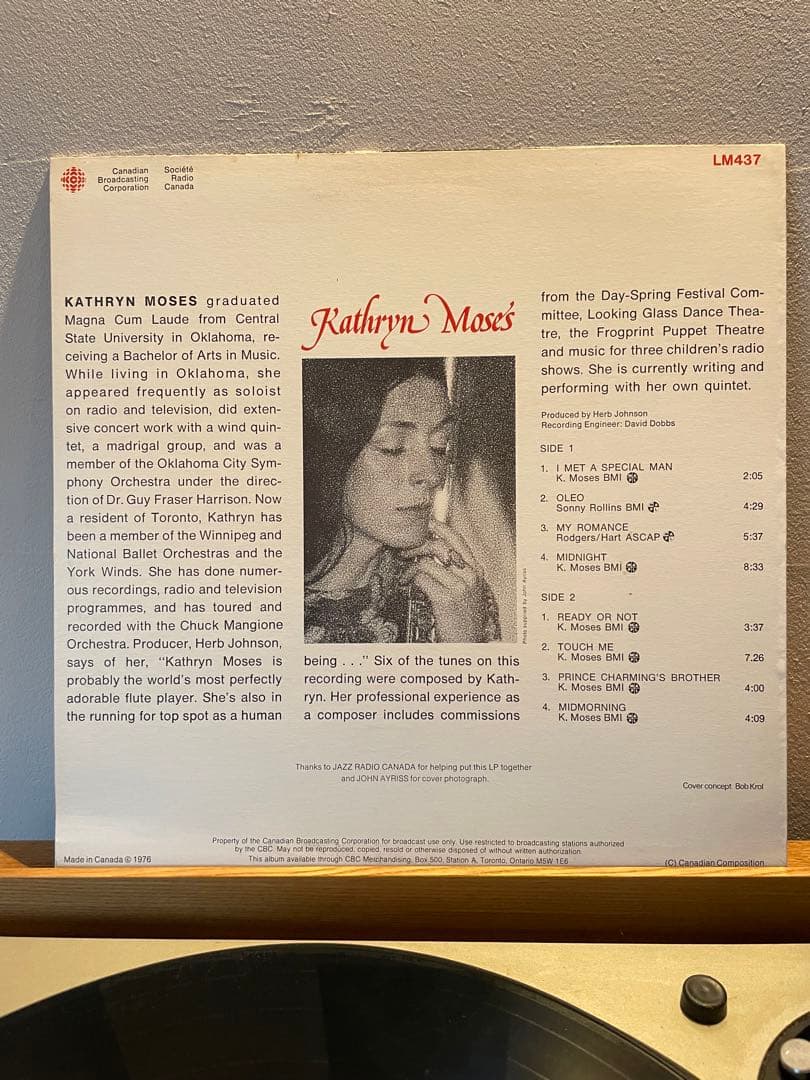 Kathryn Moses - Kathryn Moses ムジカ掲載